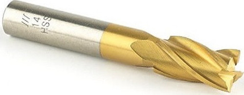 Hss 4 Ağızlı Titanyum Parmak Freze 6.0 Mm