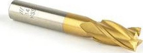 Hss 4 Ağızlı Titan Kaplı Parmak Freze 5 MM 2902