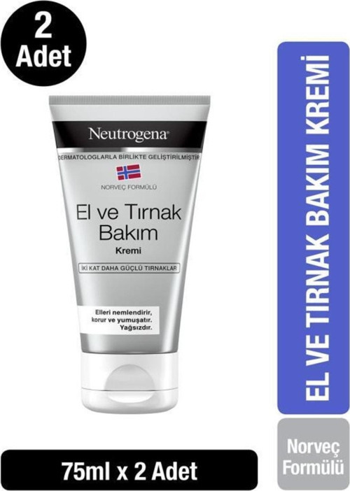 Norveç Formülü El Ve Tırnak Bakım Kremi 75 Ml X2 35746611332012