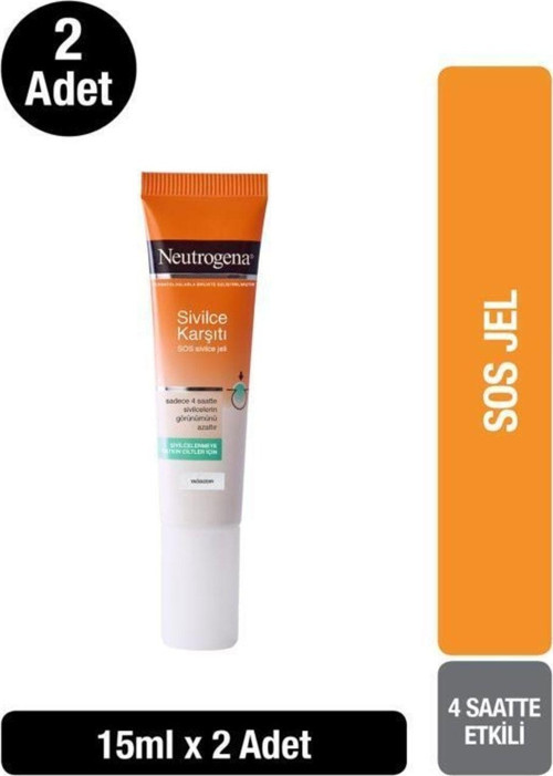 Visibly Clear Sivilce Karşıtı Sos Hızlı Etkili Akne Jeli 15 Ml X2