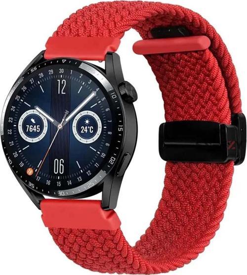 Samsung Galaxy Watch Active Active 2 44Mm-40Mm 20Mm Fiberlink Manyetik Tokalı Örgü Kordon