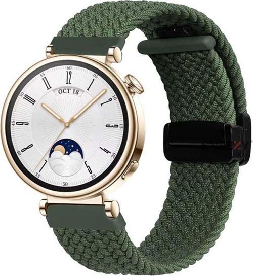 Huawei Watch Gt 4 41Mm İle Uyumlu 18Mm Fiberlink Manyetik Tokalı Örgü Kordon