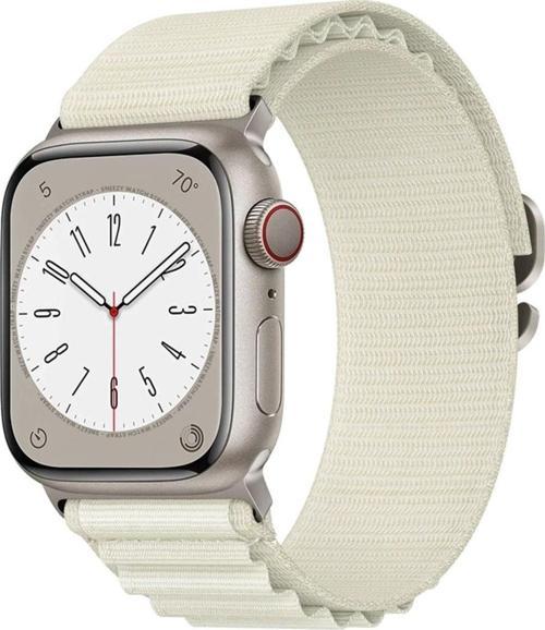 Apple Watch 42Mm 44Mm 45Mm Seri 1 2 3 4 5 6 7 8 Se Uyumlu Kordon Frost Alpine Loop Kordon