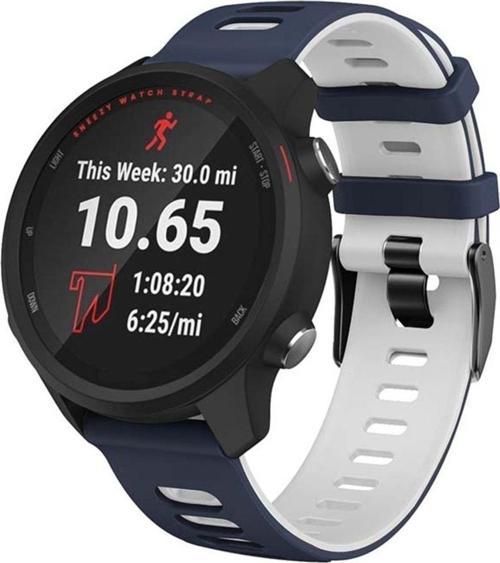 Amazfit Watch Gtr 3 Pro-Gtr 3-Gtr 2E-Gts 2-Gtr 47Mm 22Mm Uyumlu Stride Çift Renkli Silikon Kordon