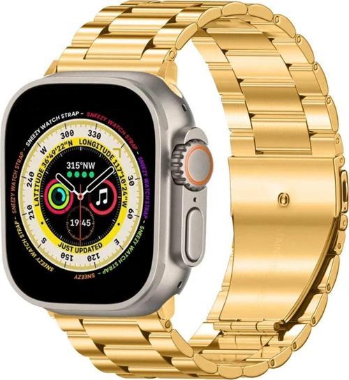 Apple Watch Ultra Seri 49Mm Uyumlu Ironweft Döküm Çelik Metal Kordon