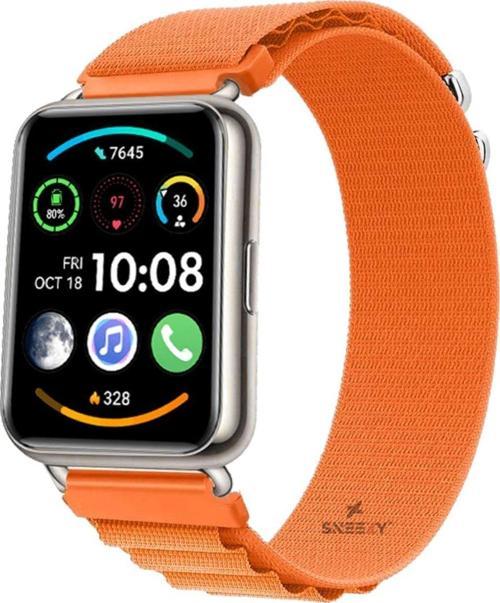Huawei Watch Fit 2 Uyumlu Frost Alpine Loop Kordon