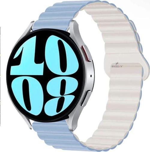 Huawei Watch Gt 2 Elegant-Classic 42Mm Uyumlu 20Mm Harmony Duo Magnetik Silikon Kordon