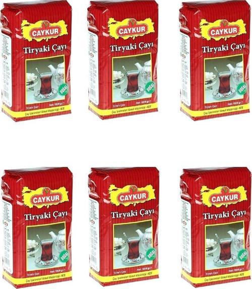 Tiryaki 1 Kg Dökme Çay X 6 Adet