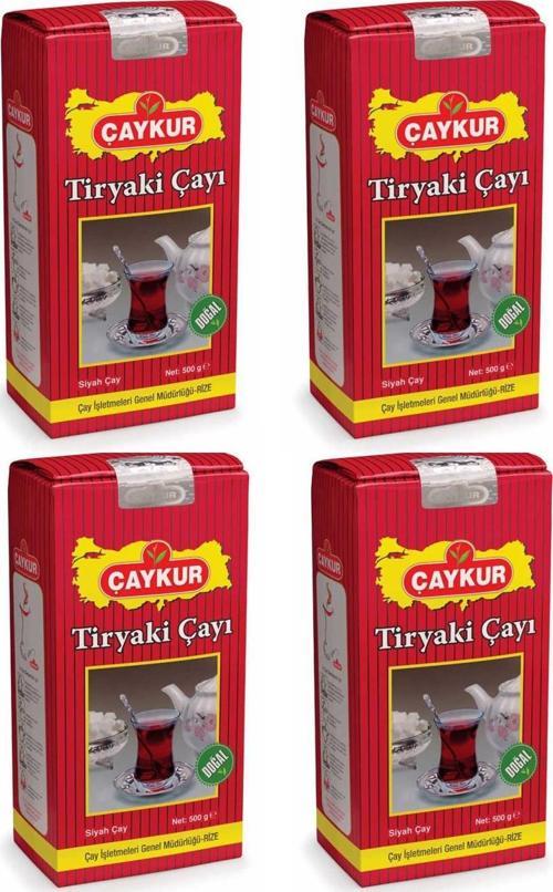 Tiryaki 500 gr 4'lü Paket Dökme Çay