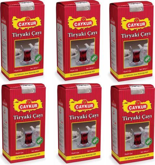 Tiryaki 500 gr 6'lı Paket Dökme Çay
