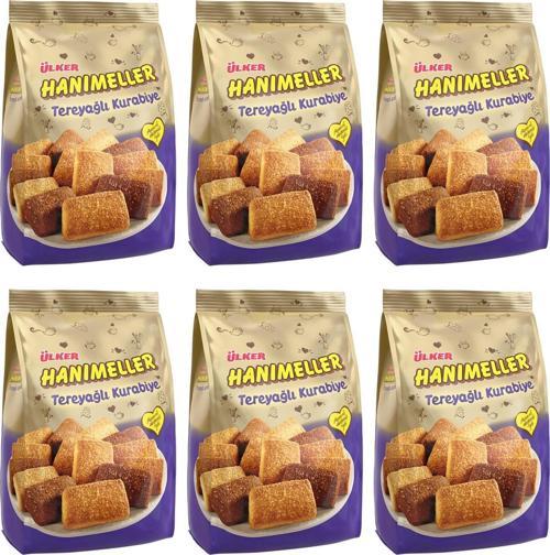 Hanımeller Tereyağlı Kurabiye 152 G x 6 Adet