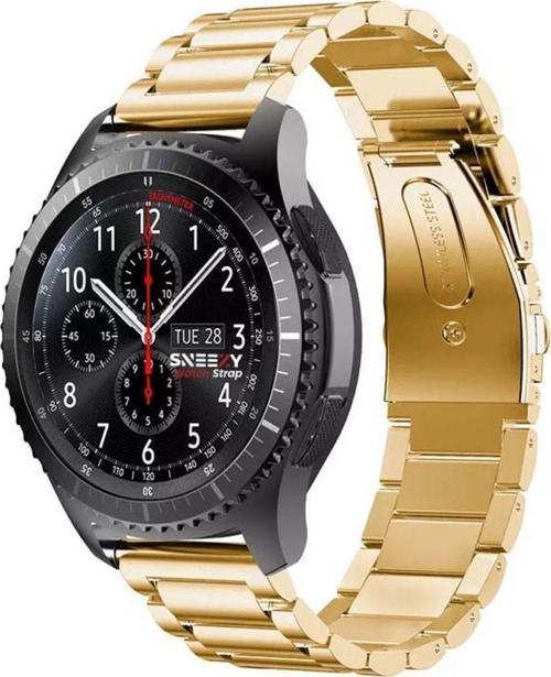 Huawei Watch Gt4 46Mm İle Uyumlu 22Mm Ironweft Döküm Çelik Metal Kordon