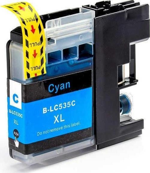 Brother LC535XL Mavi Muadil Kartuş / DCPJ100 / DCPJ105 / MFCJ200