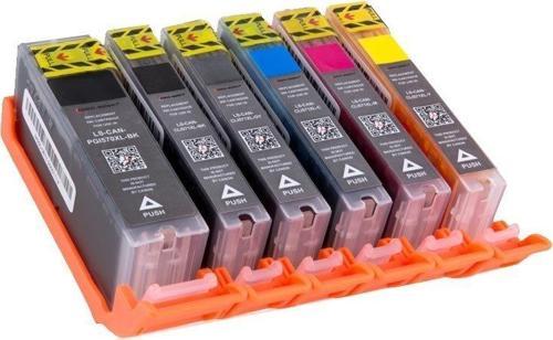 Canon PGI-570XL / CLI-571XL+ GRİ Muadil Kartuş Set 6'lI