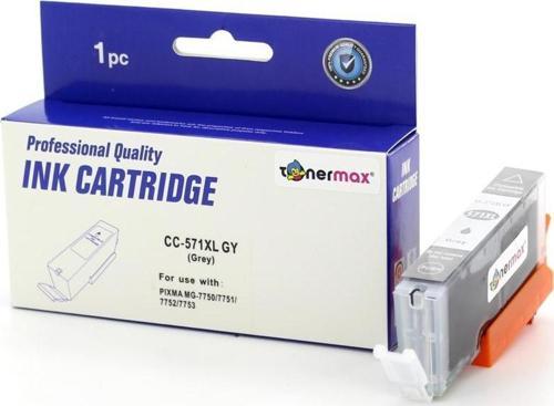 Canon CLI-571XL / Pixma MG-5750 / MG-6850 / MG-7750 / TS-5050 Gri Muadil Kartuş