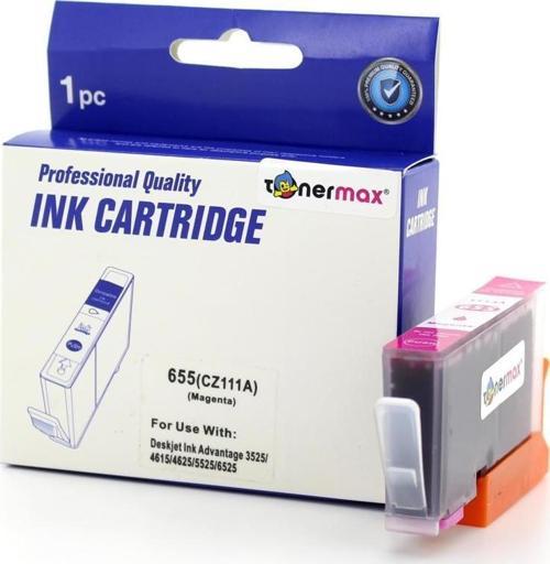 Hp 655 CZ111A /4615 /4625 /5525 /6520 /6525 Kırmızı Muadil Kartuş