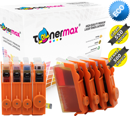 Hp 655 Muadil Kartuş Set /4615 /4625 /5525 /6520 /6525