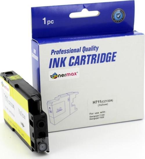 Hp 711XL  CZ132A / T520 / T120 Sarı Muadil Kartuş