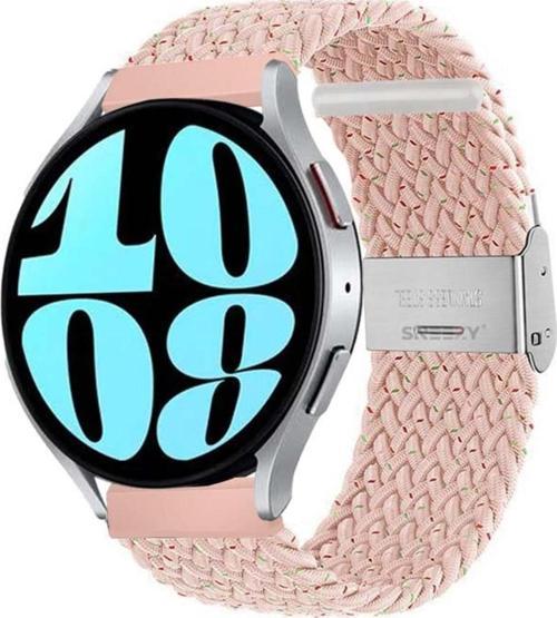 Samsung Galaxy Watch 6 – Classic 40-43-44-47Mm 20Mm Metal Klips Solo Fiberlink Örgü Kordon