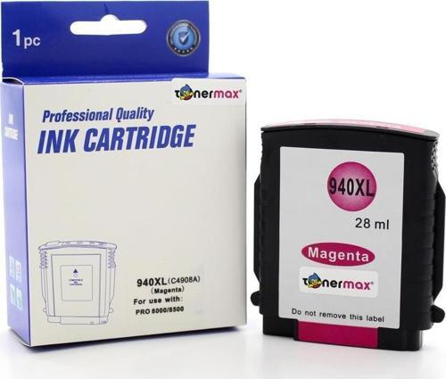 HP 940XL C4908A /8000 / 8500 Kırmızı Muadil Kartuş