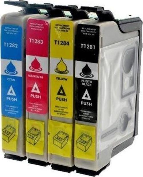 Epson T1285 Muadil Kartuş Set