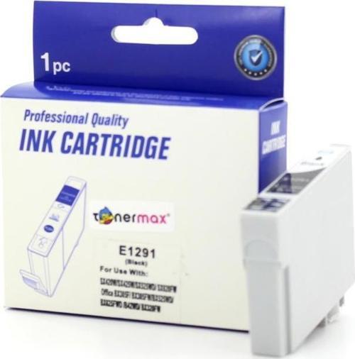 Epson T1291 / BX305F / S22 / SX230 / SX235 / SX420 / SX425 / SX430 / SX435 Siyah Muadil Kartuş