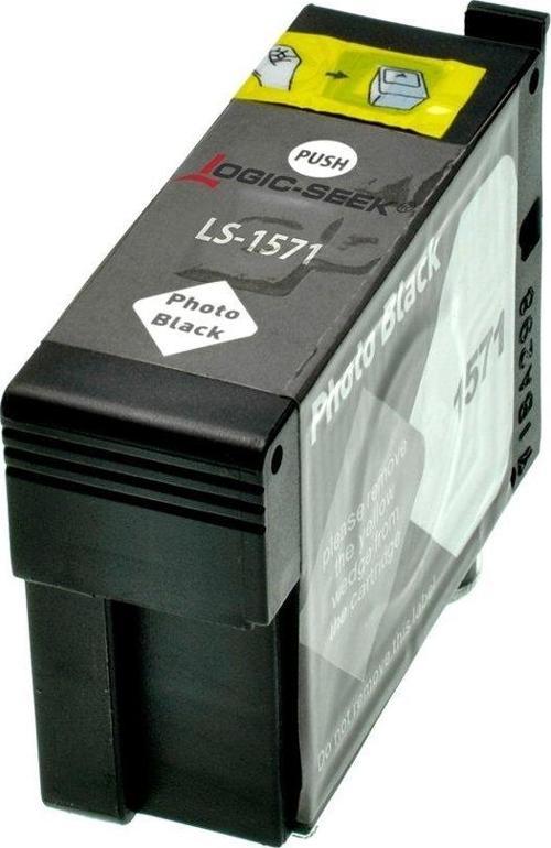 Epson T1571  Foto Siyah Muadil Kartuş-C13T15714010 / Stylus Photo R3000