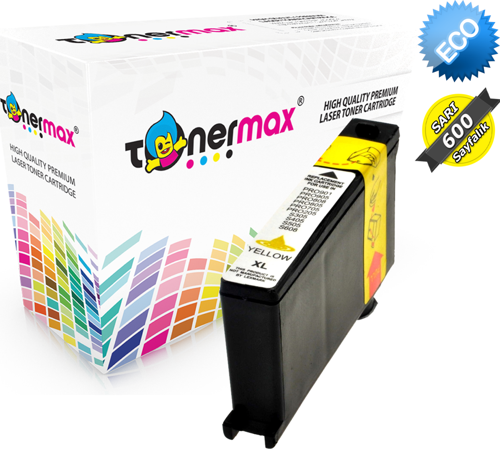 Lexmark 100XL / 14N1071E Sarı Muadil Kartuş