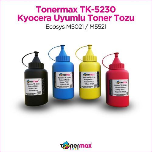 Kyocera TK-5230 Set CMYK Toner Tozu/ Ecosys M5021 / M5521