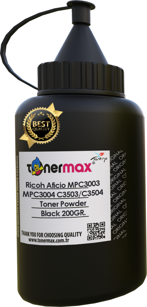 Ricoh Aficio MPC3003 Toner Tozu Siyah/ MPC3004 / MPC3503 / MPC3504