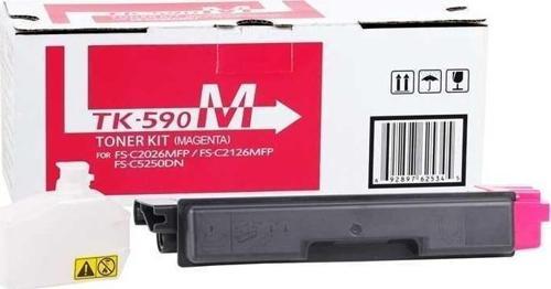 Kyocera TK-590 Kırmızı Muadil Toner/ FSC5250 / FSC2626 / FSC2526 / FSC2126 / FSC2016 / P6026 / M6526 / M6026