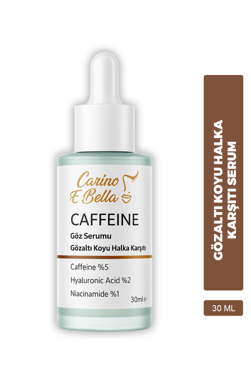 Caffeine Göz Serumu Gözaltı Koyu Halka Karşıtı Caffeine %5 - Hya %2 - Niacinamide %1 - 30ml