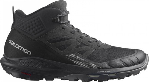 Outpulse Mid Goretex Outdoor Boot Bilekli Su Geçirmez Erkek Outdoor Bot Siyah