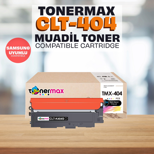 Samsung CLT-K404S / Xpress C430 / C480 Siyah Muadil Toner - Eko