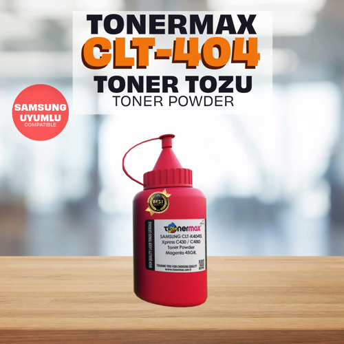 Samsung CLT-K404S Toner Tozu Kırmızı/ Xpress C430 / Xpress C480