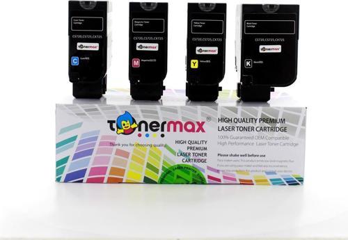Lexmark CS720 - CS725 Muadil Toner Takım - Yüksek Kapasiteli