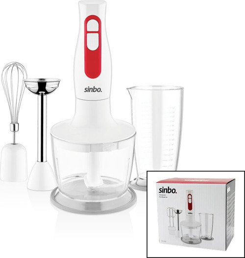 TURBO EL BLENDER SETİ DOĞRAYICI- MİKSER- BLENDER 2 KADEME HIZ 600ML HAZNE - 700ML ÖLÇÜ KABI SHB-3100