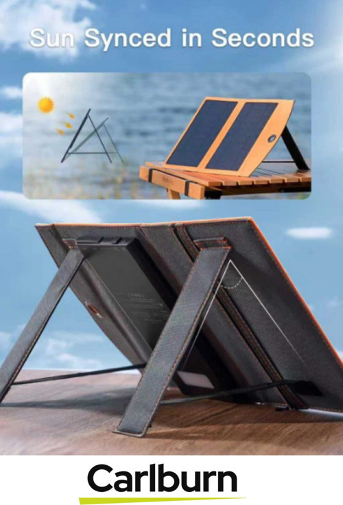 Carlburn Premium Type-C USB Portlu Led Işık Göstergeli Solar Güneş Enerjili Powerbank 10000 mAh 3