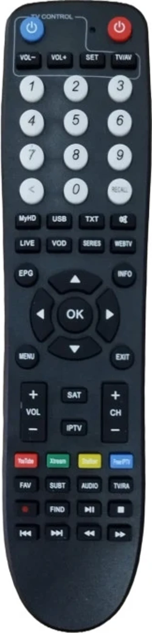 Master IP Tv Uyumlu Uzaktan Kumanda