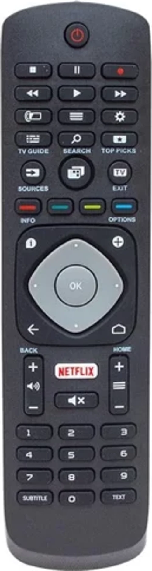 Weko Philips Netflix Tuşlu LCD-LED TV Kumanda