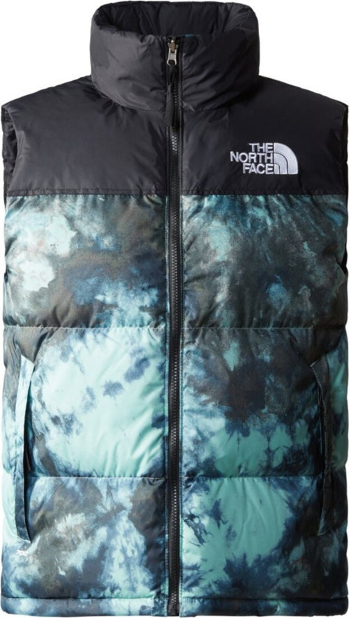 Printed 1996 Retro Nuptse Erkek Yelek