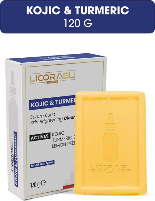Kojic Asit Sabunu, Zerdeçal Ve Kojik Asit Etkisi İle Leke Karşıtı Kojıc & Turmerıc 120 Gr Sabun