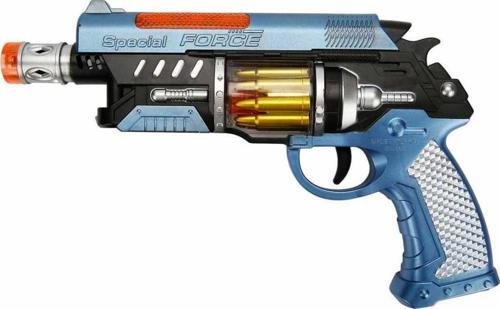 Can Ali Toys Sesli Işıklı Pilli Aktivite Oyuncak Silah