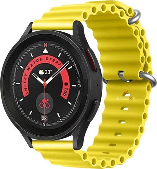 Samsung Gear S3 Frontier R760 – S3 Classic R770 22Mm Uyumlu Seaflex Ocean Silikon Kordon