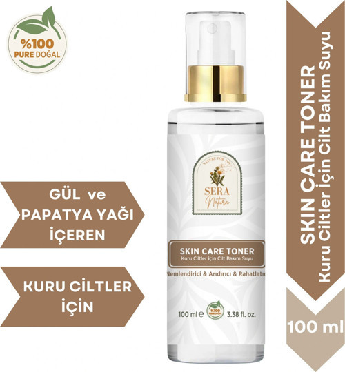 Skin Care Toner Kuru Ciltler İçin Cilt Bakım Suyu