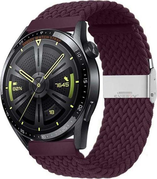 Samsung Galaxy Watch 46Mm R800 Watch 3 45Mm R840 22Mm Uyumlu Metal Klips Solo Fiberlink Örgü Kordon