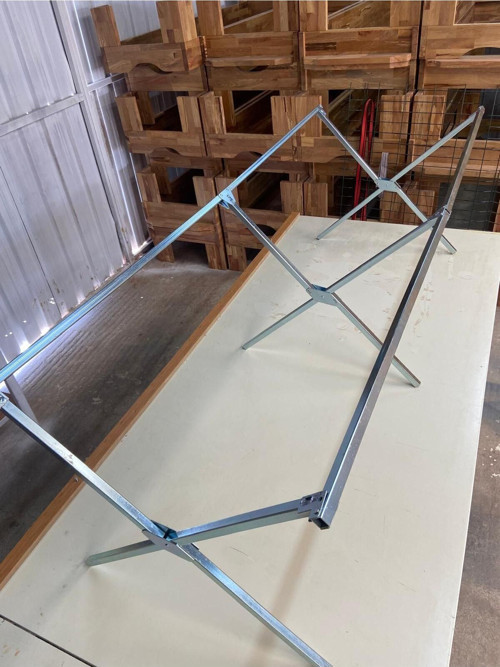 Akmir Raf Kampet Pazarcı Tezgahı Çok Amaçlı Kampet Galvaniz Kaplı