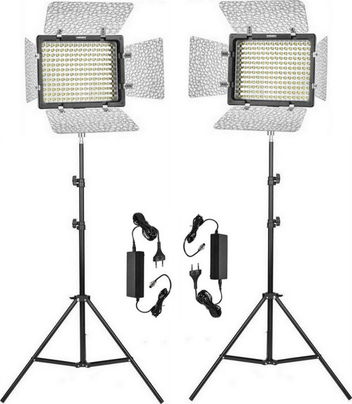 YN160-III Bi-Color Led Işık 2'li Set