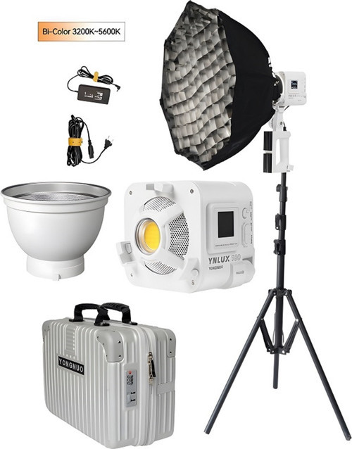 YNLUX100 Bi-Color LED Işık Seti (Beyaz Kasa)