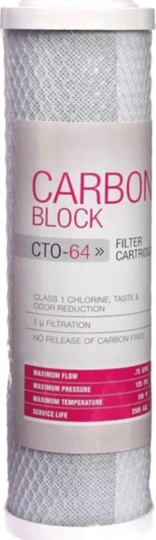 Açık Kasa Su Arıtma Cihazları Için Blok Karbon Filtre ( Cto )